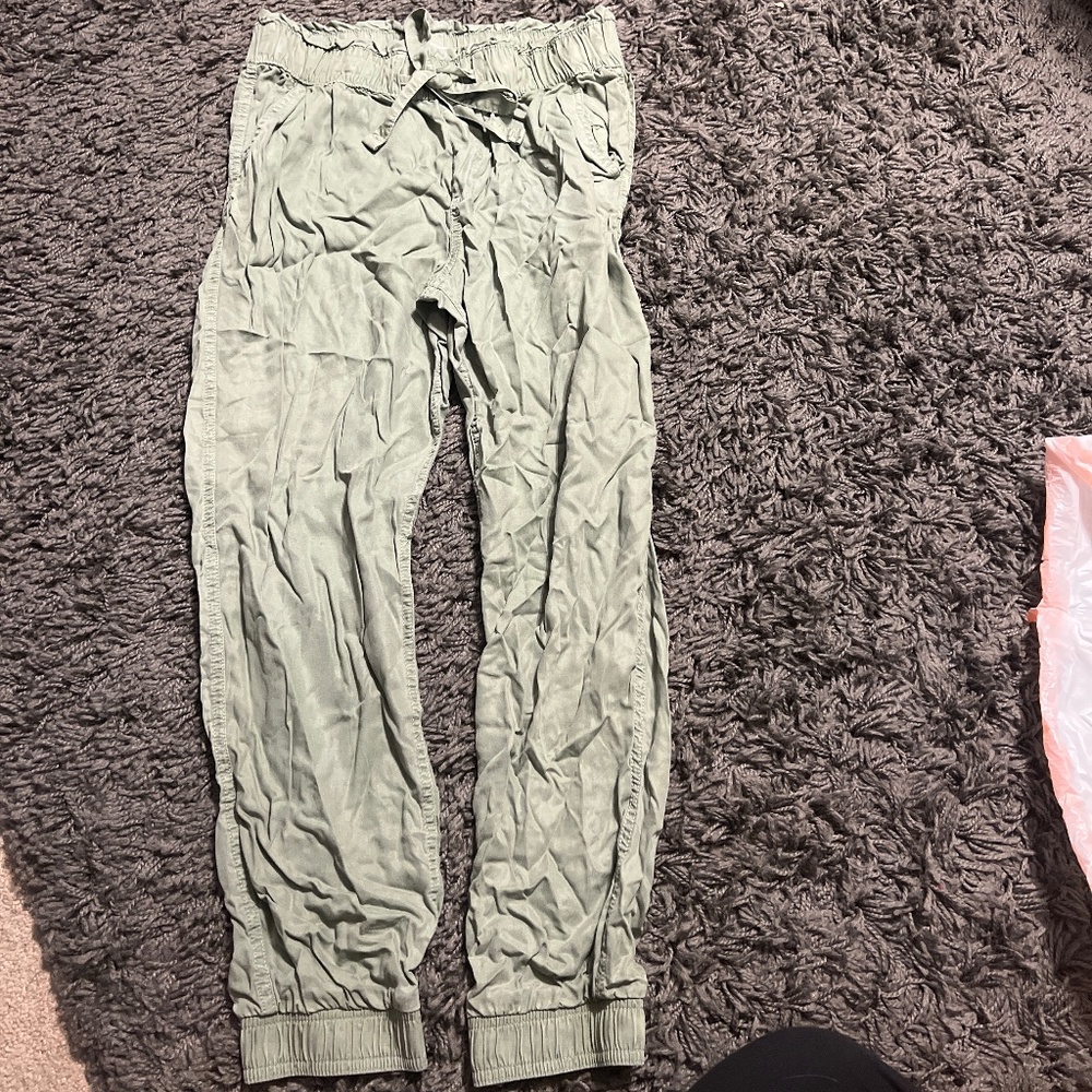 Green Joggers